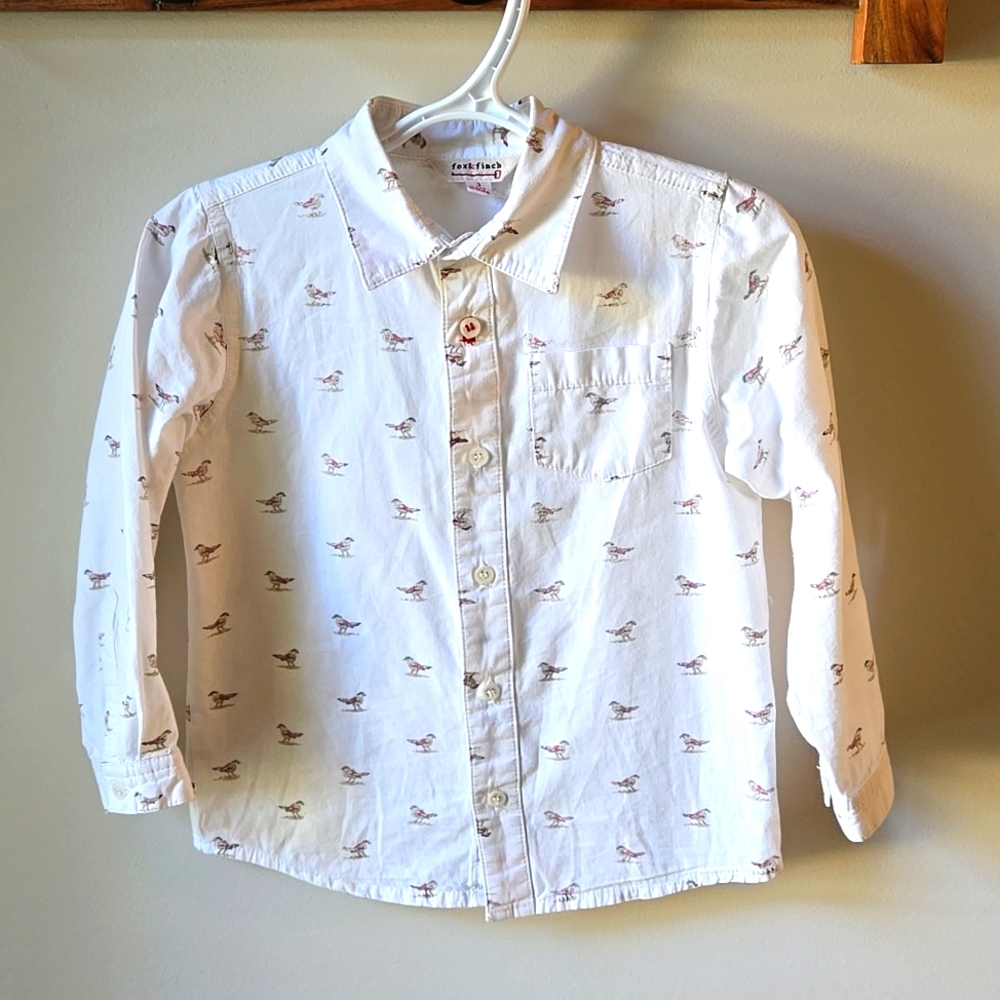 Fox & Finch button down shirt size 3